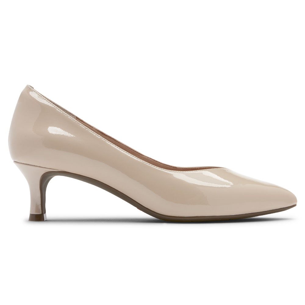 Rockport Womens Heels Beige - Total Motion Kaiya V - UK 951-UPZNEA